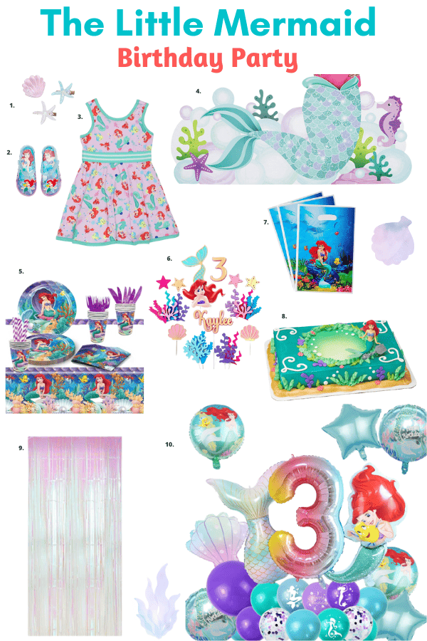 Little Mermaid Birthday Party