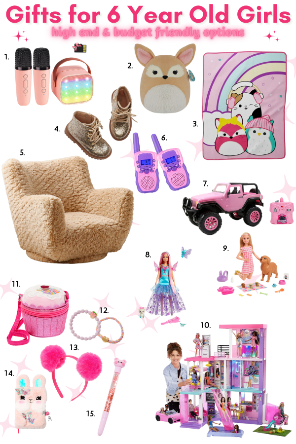 gifts for 6 year old girls